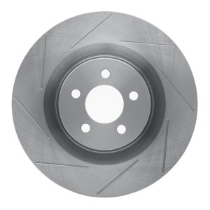 Chrysler 300 Brake Rotor (1) - Front - R1 Concepts - Slotted - `05-`20